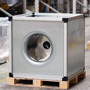 Ma&szlig;geschneiderter energiesparender EC-Radialventilator mit Box