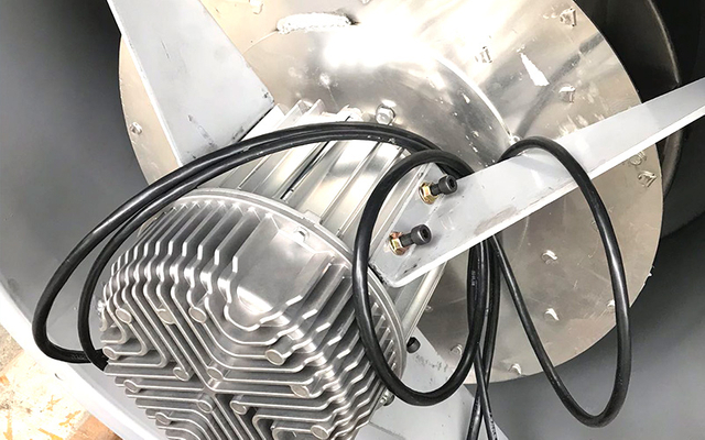 Application des ventilateurs centrifuges EC