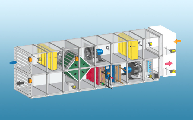 Application des ventilateurs centrifuges EC